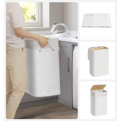 Корзина для белья Songmics LCB010W01 (White) Thumb