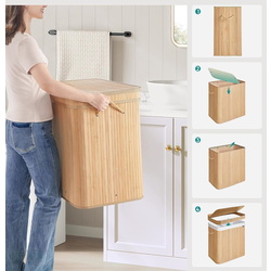 Корзина для белья Songmics LCB062N01 (Natural Beige) Thumb