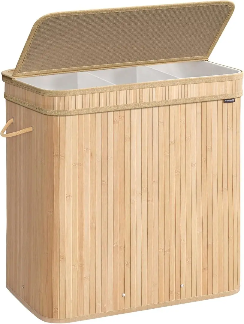 Корзина для белья Songmics LCB062N01 (Natural Beige)