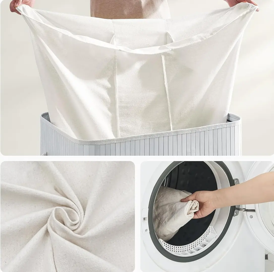 Cos pentru rufe Songmics LCB091G01 (Grey)