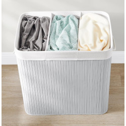 Cos pentru rufe Songmics LCB091G01 (Grey) Thumb