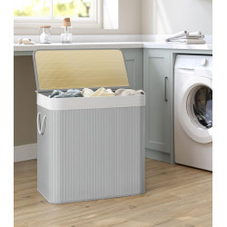 Cos pentru rufe Songmics LCB091G01 (Grey) Thumb