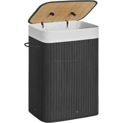 Coș de rufe Songmics LCB10B (Black)