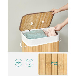 Корзина для белья Songmics LCB10Y (Natural) Thumb