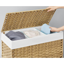 Корзина для белья Songmics LCB363N01 (Natural) Thumb