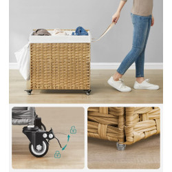 Корзина для белья Songmics LCB363N01 (Natural) Thumb