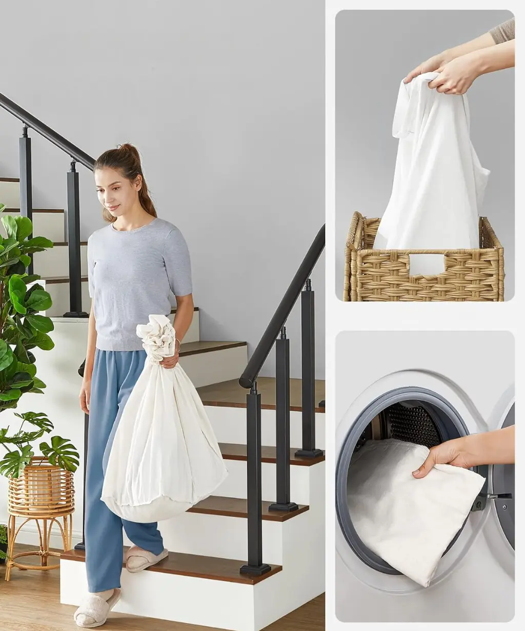 Корзина для белья Songmics LCB363N01 (Natural)