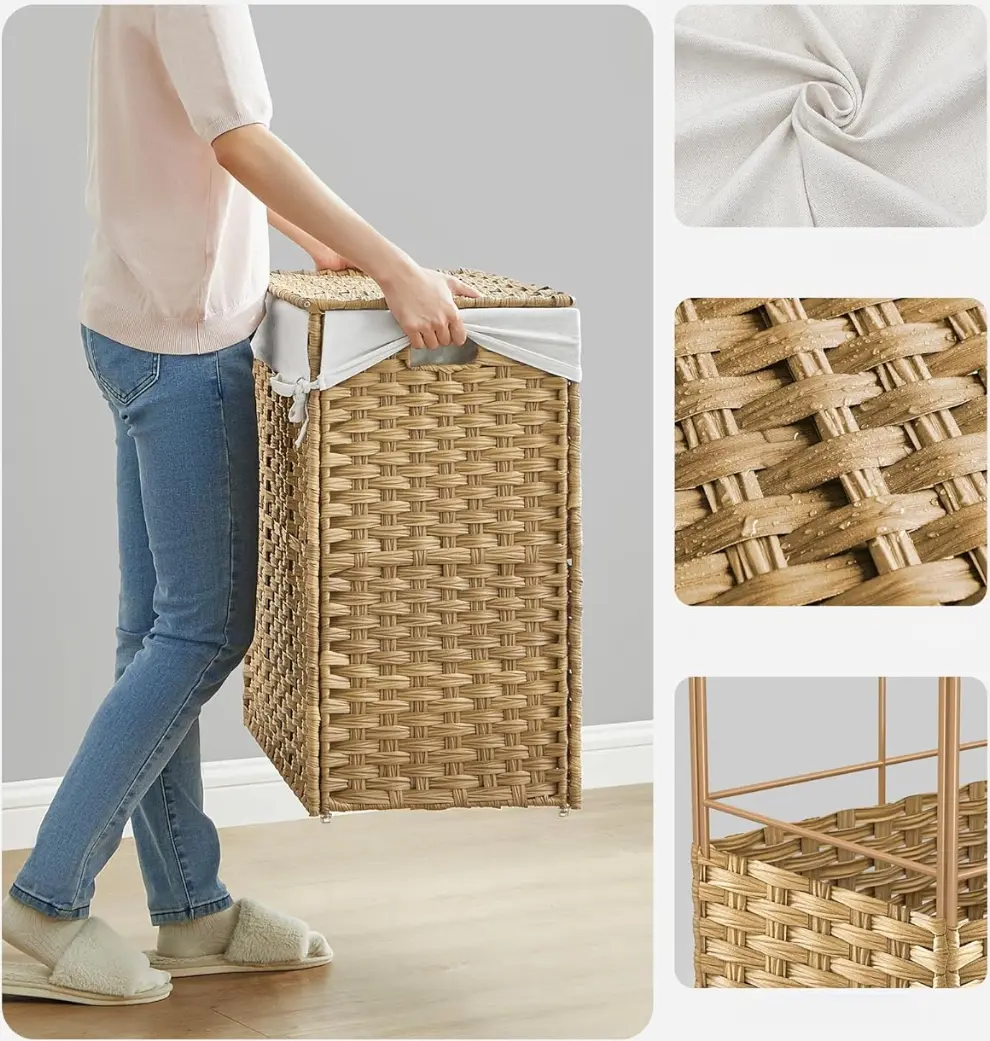 Корзина для белья Songmics LCB363N01 (Natural)