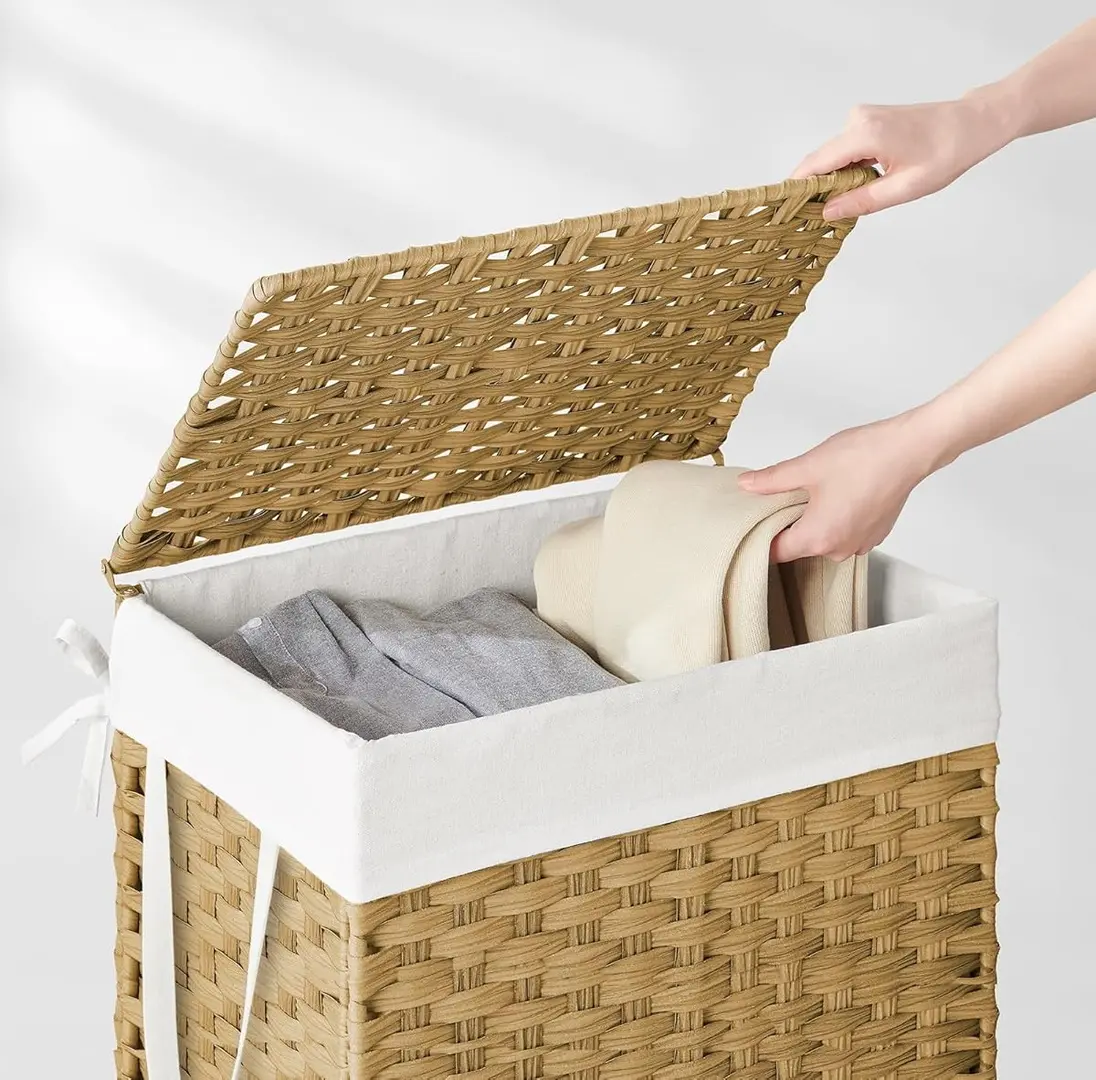 Cos pentru rufe Songmics LCB51NL (Natural)