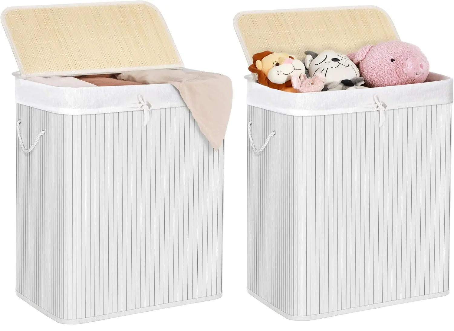 Корзина для белья Songmics LCB64WT (White)