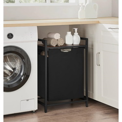 Cos pentru rufe Songmics Vasagle BLH101B01 (Black/Rustic Brown) Thumb