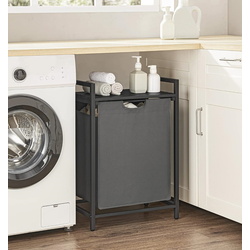 Корзина для белья Songmics Vasagle BLH101G01 (Black/Grey) Thumb