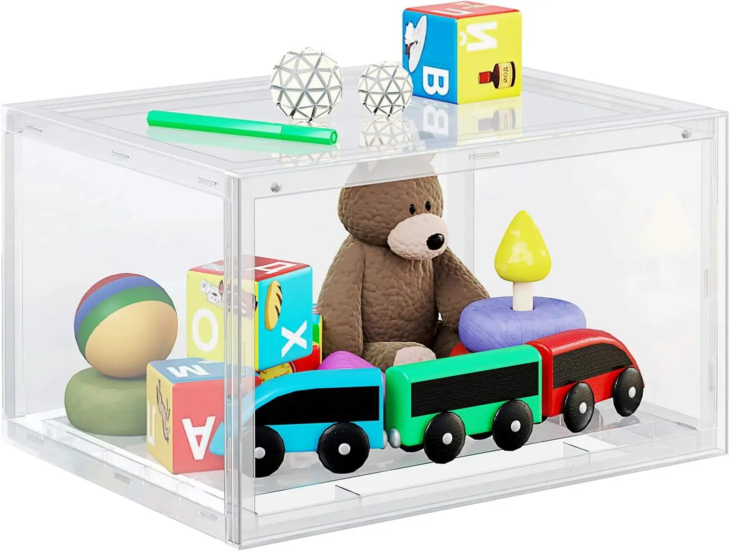 Модульный органайзер Songmics LSP06CW (Transparent) - 3