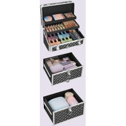 Valiză organizator cosmetic Songmics JHZ08BK (Black) Thumb