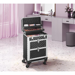 Valiză organizator cosmetic Songmics JHZ08BK (Black) Thumb