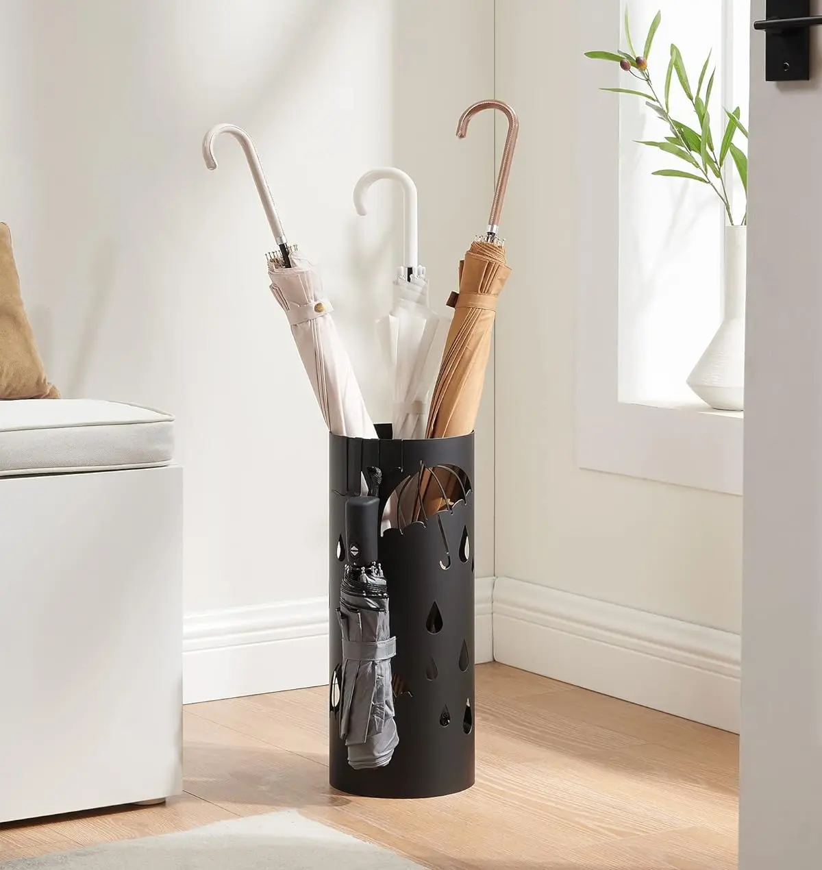 Подставка для зонтов Songmics LUC024B01 (Black)