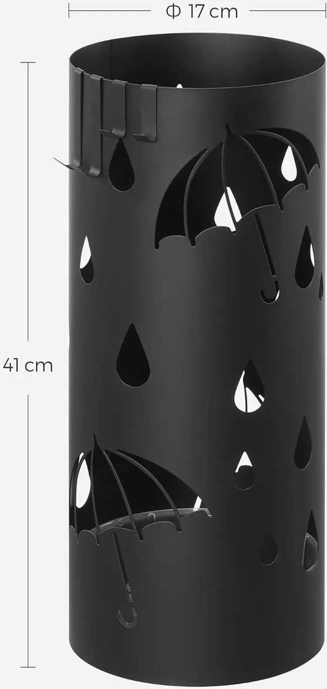 Подставка для зонтов Songmics LUC024B01 (Black)