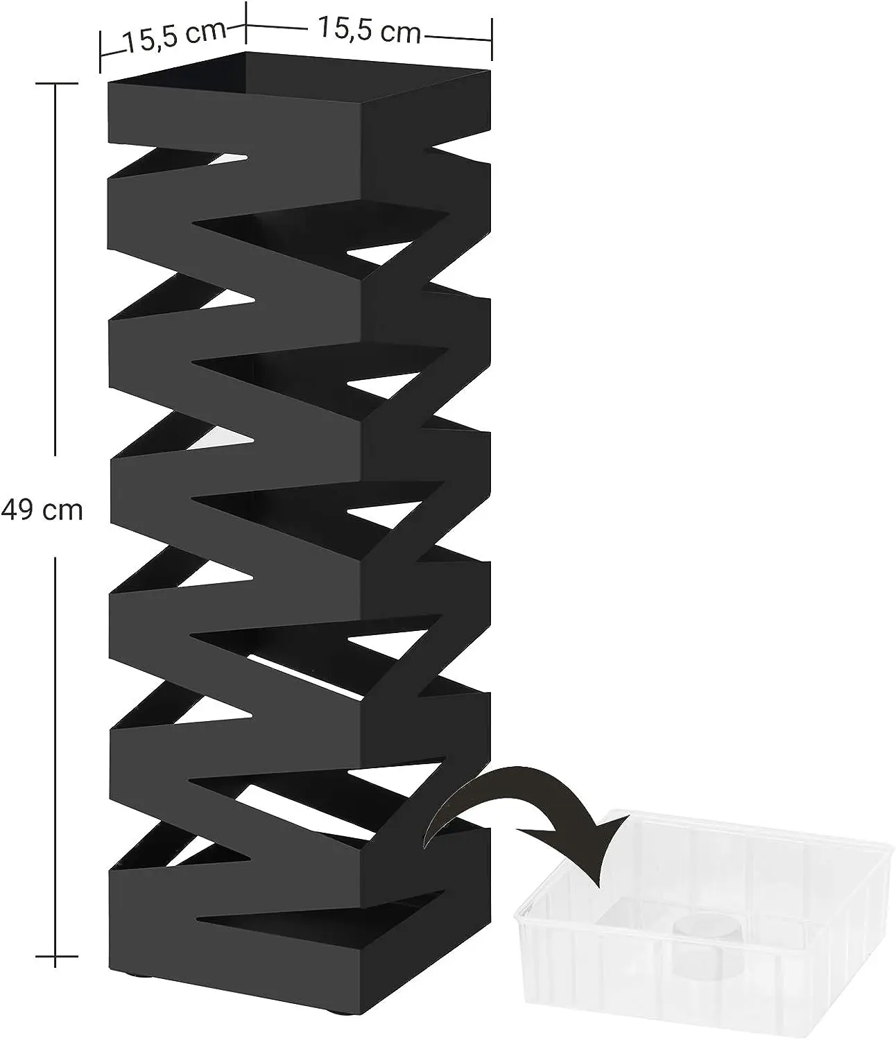 Подставка для зонтов Songmics LUC16B (Black)