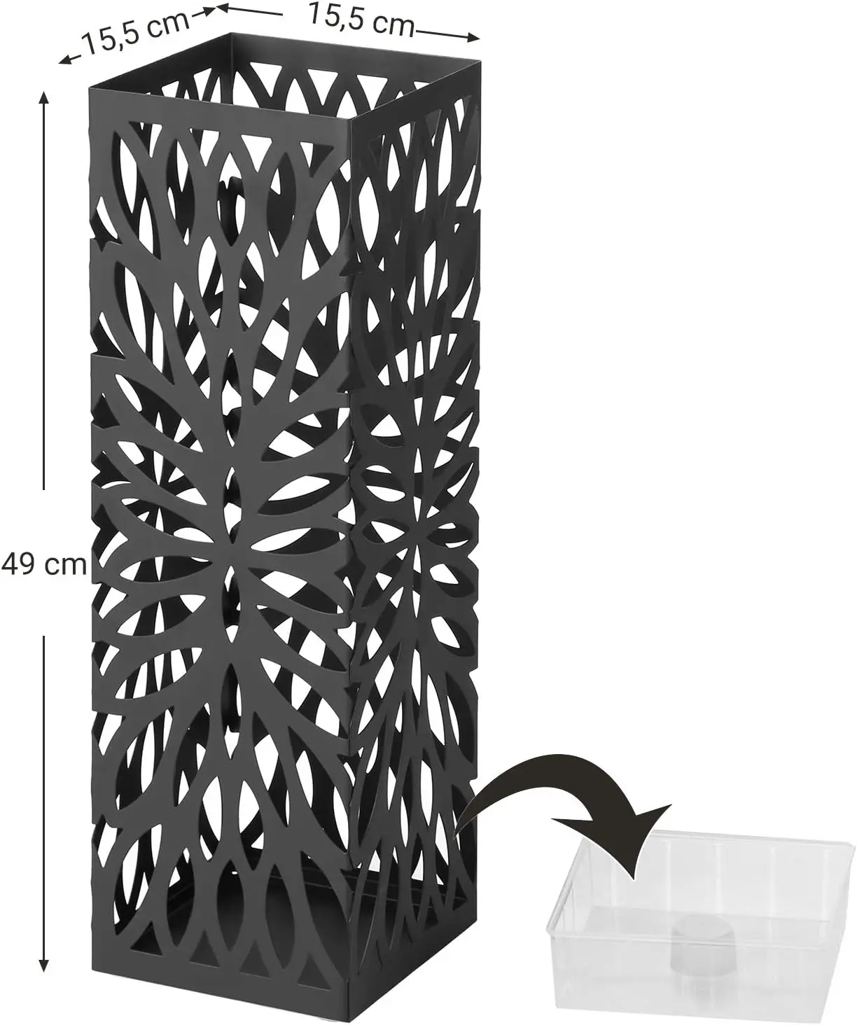 Подставка для зонтов Songmics LUC48B (Black)