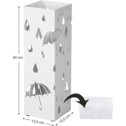 Suport pentru umbrele Songmics LUC49W (White) Thumb