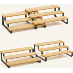Подставка Songmics KCS016N01 (Natural/Black) Thumb
