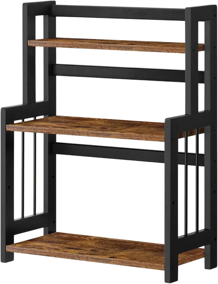 Подставка Songmics OFS047B01 (Rustic Brown/Black)