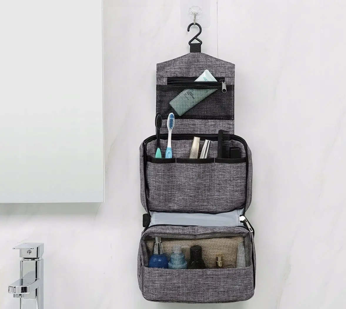Organizator cosmetic Soulima 20250 (Grey)