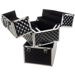 Valiză organizator cosmetic Soulima XL 22529 (Black) Thumb