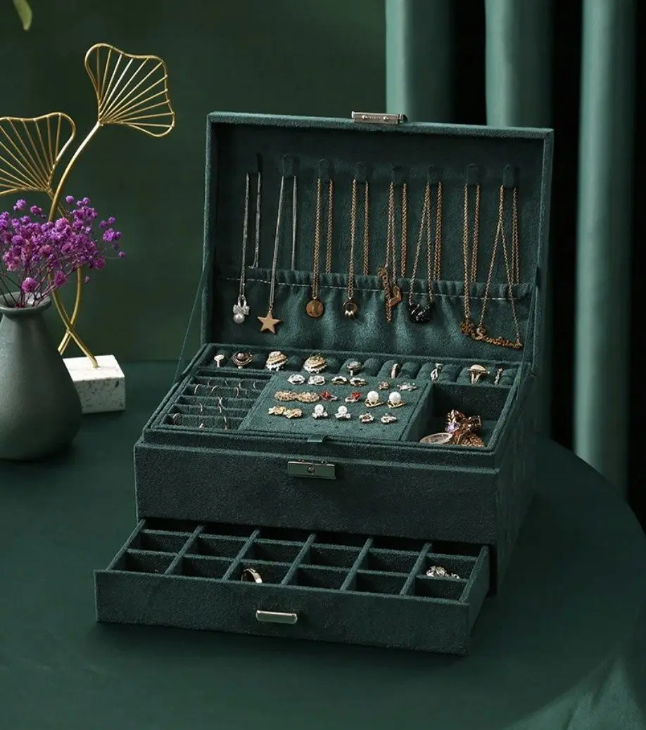 Organizator de bijuterii Soulima 21954 (Green)