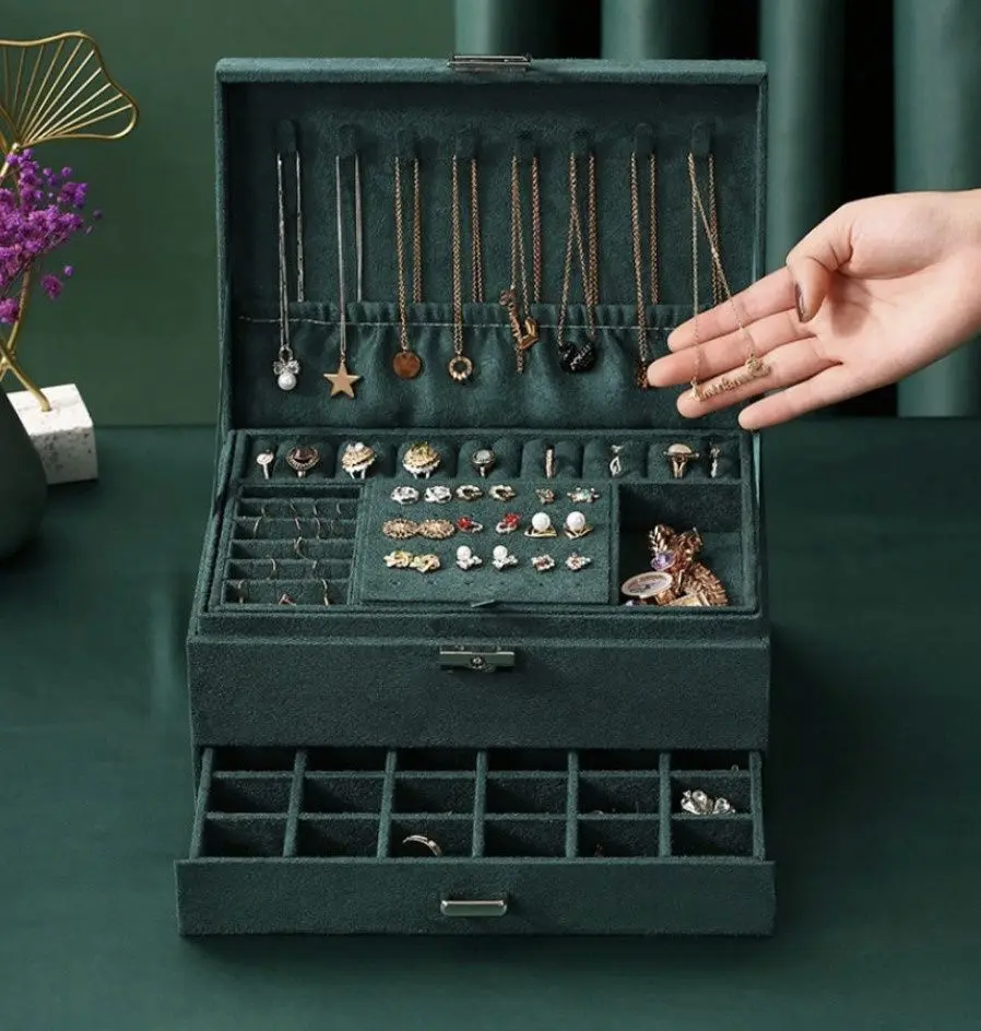 Organizator de bijuterii Soulima 21954 (Green)