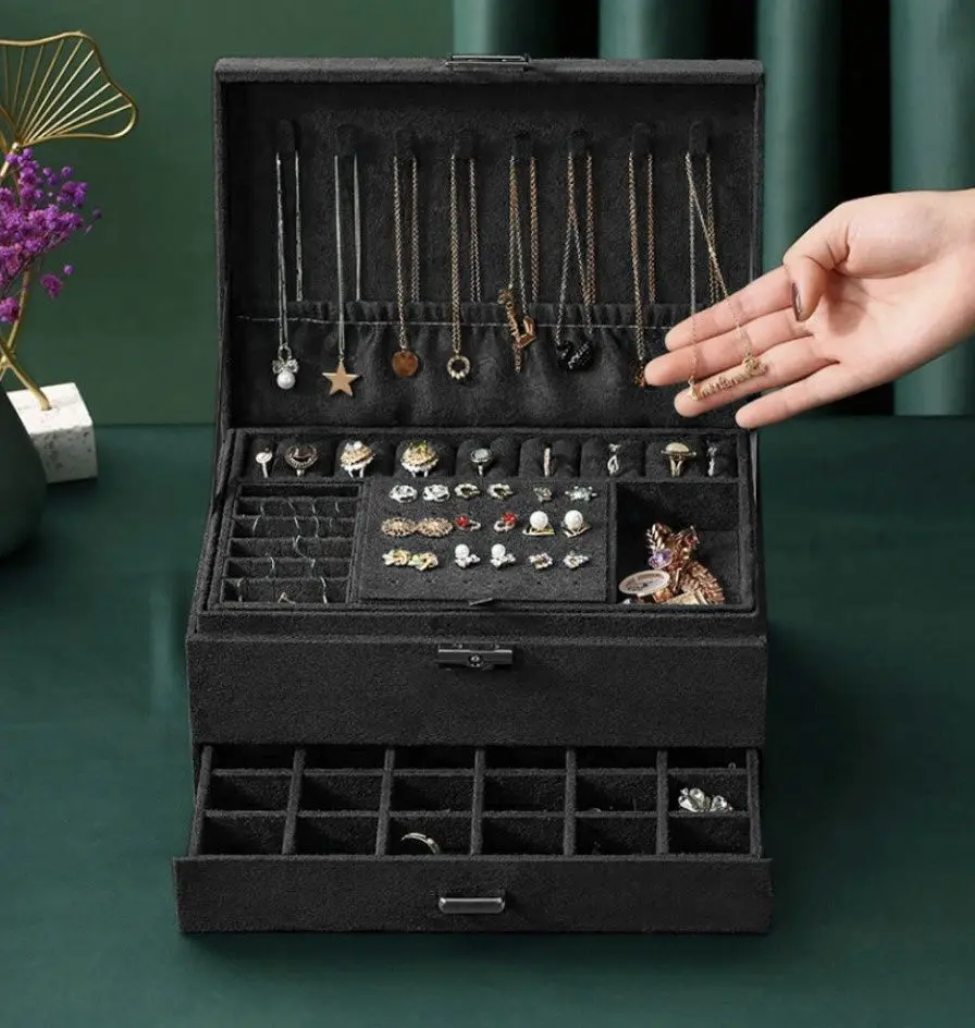 Organizator de bijuterii Soulima 22262 (Black) - 8