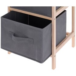 Comoda Storage Solutions 47077 65x27x25cm (Grey/Woody) Thumb