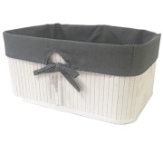 Cos pentru depozitare Storage Solutions 34x23 (White/Grey)