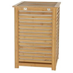 Cos pentru rufe Tempo Kondela Basket (Beige/Bamboo) Thumb