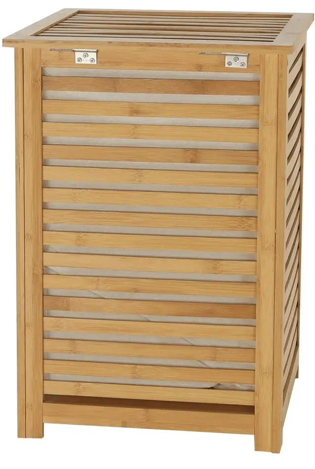 Cos pentru rufe Tempo Kondela Basket (Beige/Bamboo)