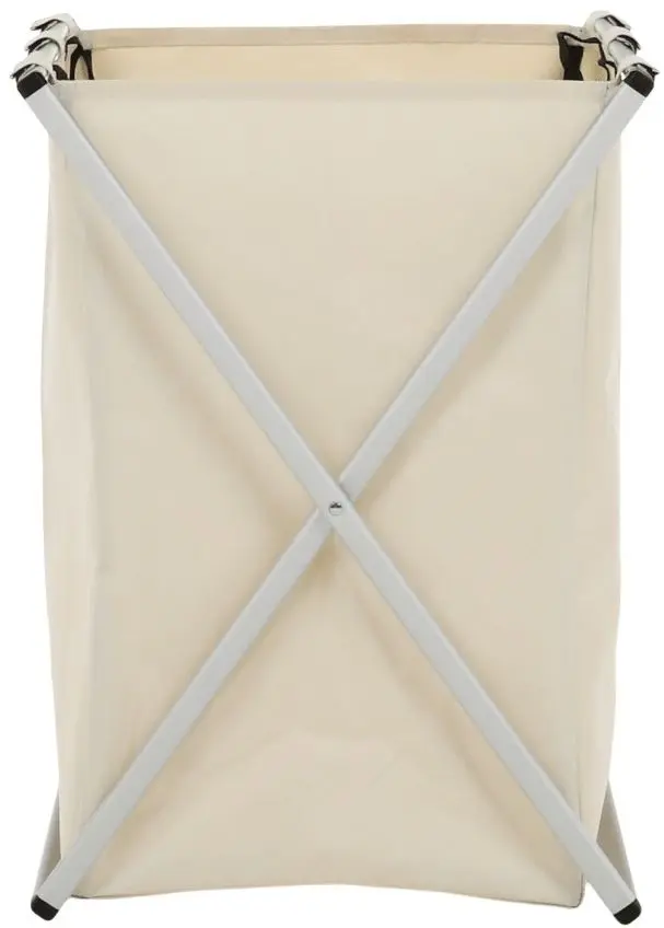 Cos pentru rufe Tempo Kondela Laundry New Typ 1 (Beige-Grey/White) - 2