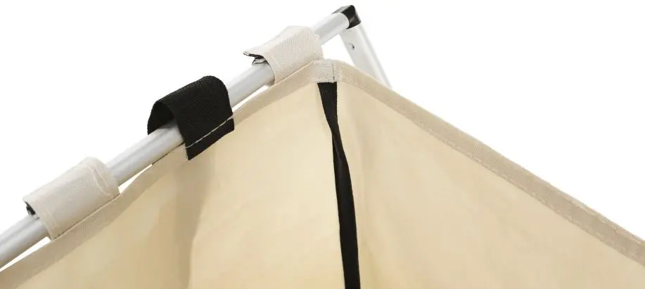 Cos pentru rufe Tempo Kondela Laundry New Typ 1 (Beige-Grey/White) - 11