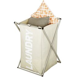 Cos pentru rufe Tempo Kondela Laundry New Typ 1 (Beige-Grey/White) Thumb