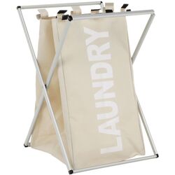 Cos pentru rufe Tempo Kondela Laundry New Typ 1 (Beige-Grey/White) Thumb