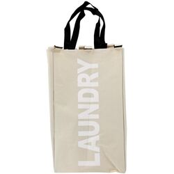 Cos pentru rufe Tempo Kondela Laundry New Typ 1 (Beige-Grey/White) Thumb