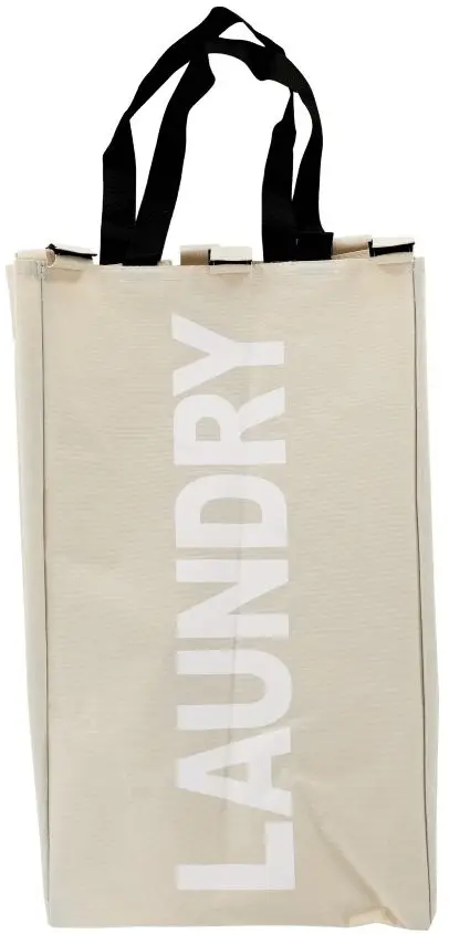 Cos pentru rufe Tempo Kondela Laundry New Typ 1 (Beige-Grey/White) - 10