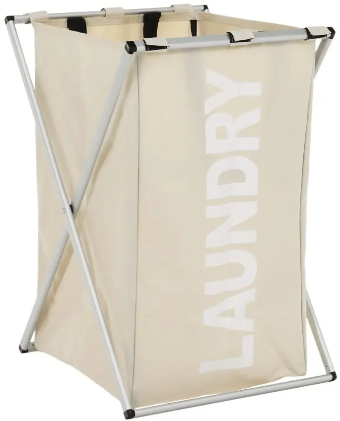 Cos pentru rufe Tempo Kondela Laundry New Typ 1 (Beige-Grey/White)