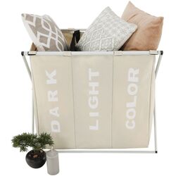 Корзина для белья Tempo Kondela Laundry New Typ 3 (Beige/White) Thumb