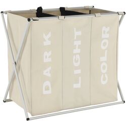 Корзина для белья Tempo Kondela Laundry New Typ 3 (Beige/White) Thumb