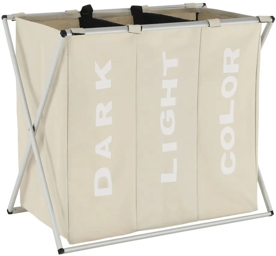 Корзина для белья Tempo Kondela Laundry New Typ 3 (Beige/White)