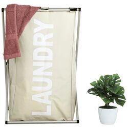 Корзина для белья Tempo Kondela Laundry Typ 1 37x58 (Beige-Grey/White) Thumb
