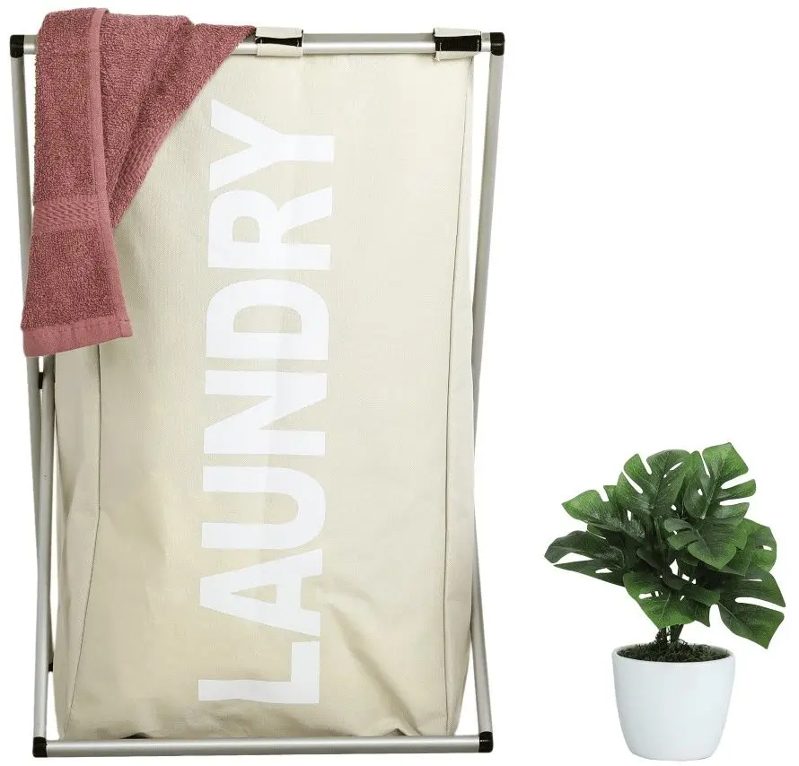 Корзина для белья Tempo Kondela Laundry Typ 1 37x58 (Beige-Grey/White)