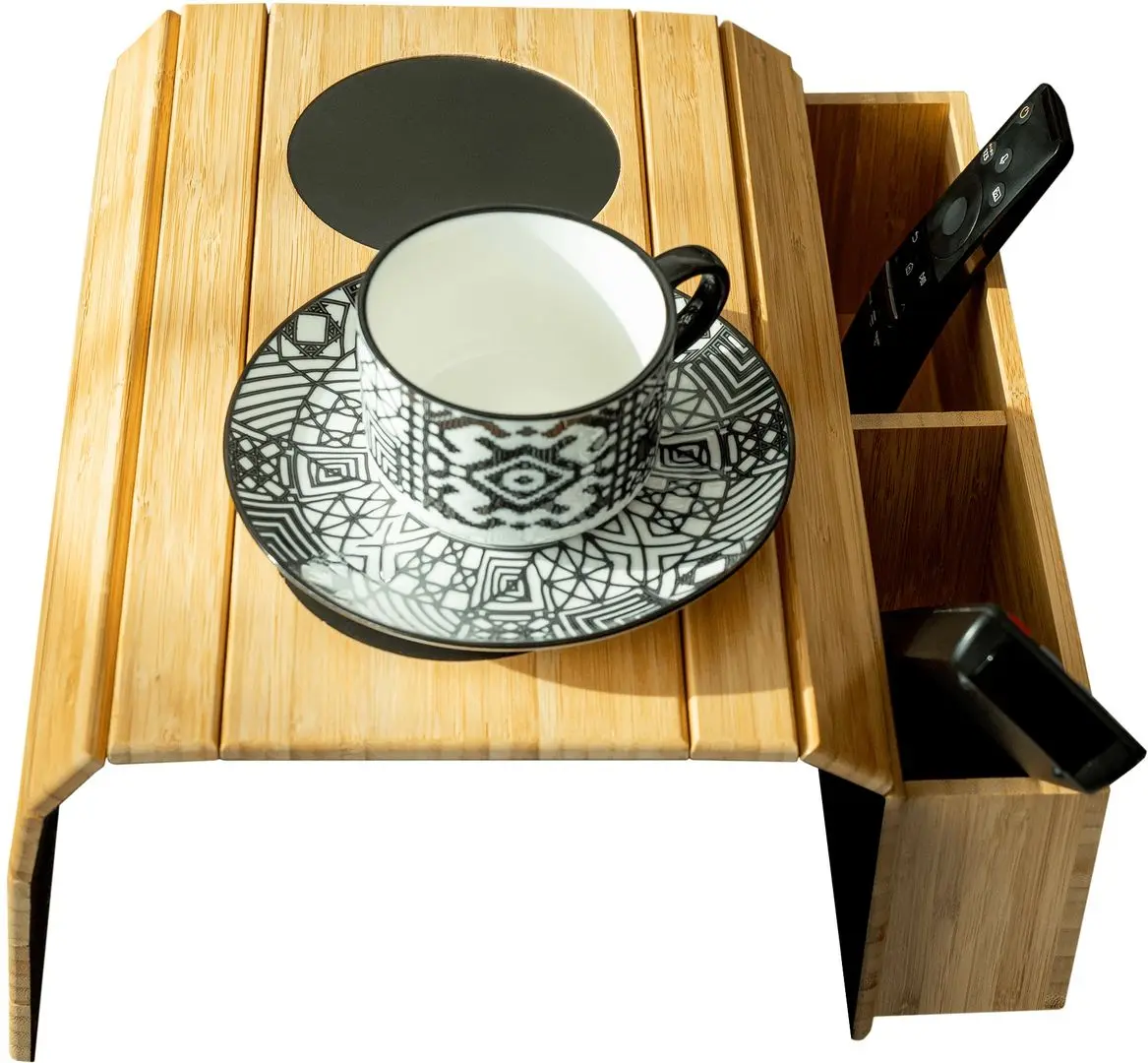 Органайзер на подлокотник дивана Tempo Kondela Vise (Bamboo)