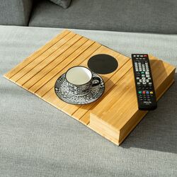 Органайзер на подлокотник дивана Tempo Kondela Vise (Bamboo) Thumb