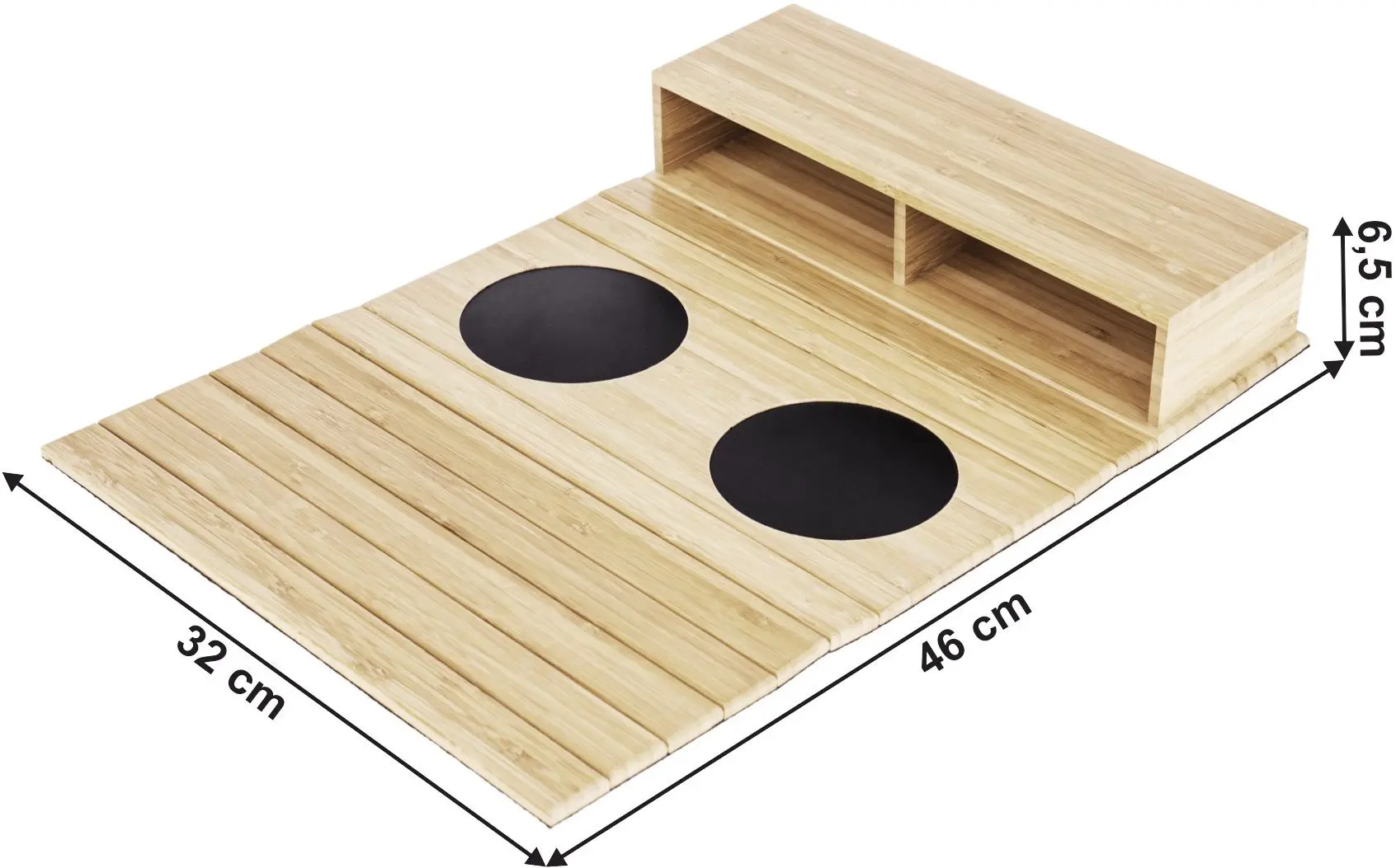 Органайзер на подлокотник дивана Tempo Kondela Vise (Bamboo)